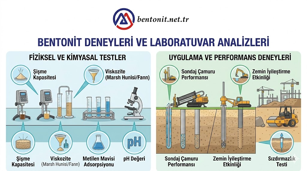Sektörlere Göre Bentonit Test Rehberi